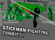 Stickman Killing Zombie 3D