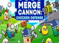 Merge Cannon: Chicken Defense